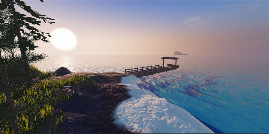 This is a low poly simulator map This is a low poly map!